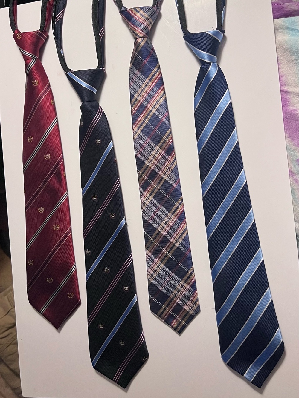 Lot of 4 Boys Ties
